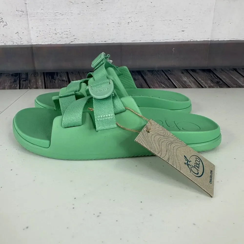 Chaco Youth Sandal Size 6 Green Chillos Slide Big Kids Boys‎ Girls Sandals Jade